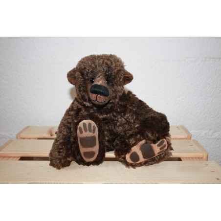 Jacko, ours de collection à vendre de la marque The English, teddy bear à vendre
